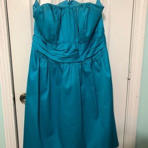 Strapless David’s Bridal Dress